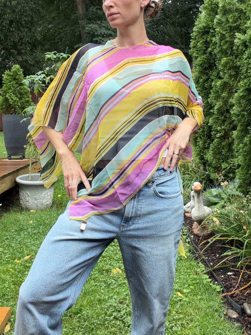 100% Silk Italian Scarf